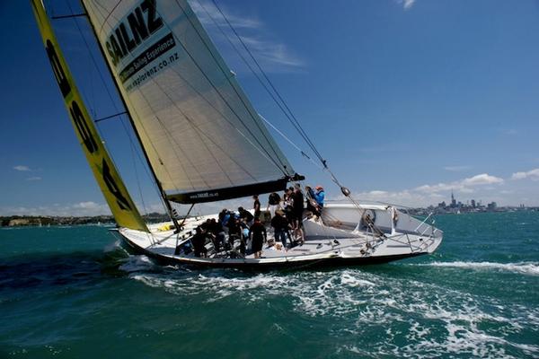 Alex and Marko will sail an ex-America's Cup yacht in Auckland.